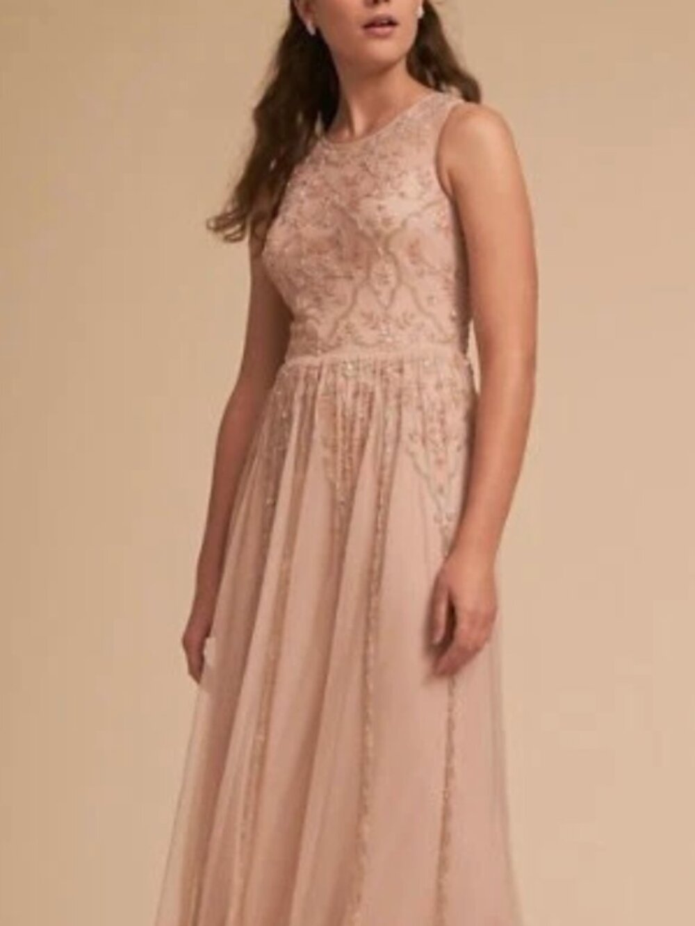 BHLDN Eliza Dress Maxi Dress US sz 0